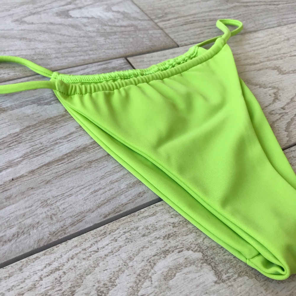 Neon Green Swim Bottom